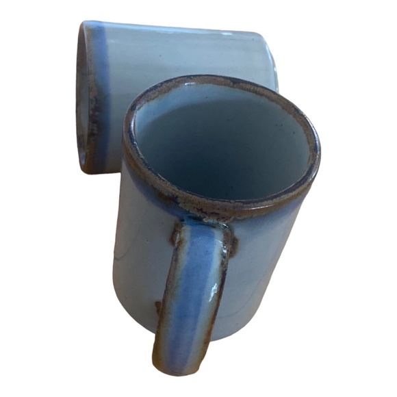 Vintage Ceramic pottery mugs, set of 2, by famous artist Ken Edwards - Picture 2 of 12